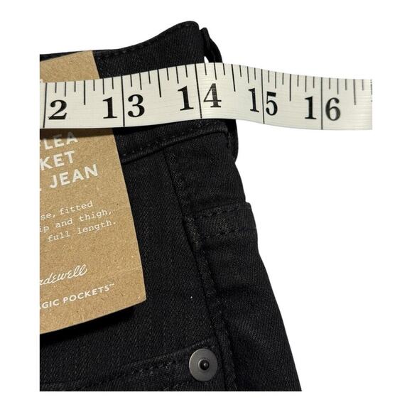 NEW Madewell Size 4 (27) Black Frost Flea Market Flare Jeans NWT - Picture 6 of 8